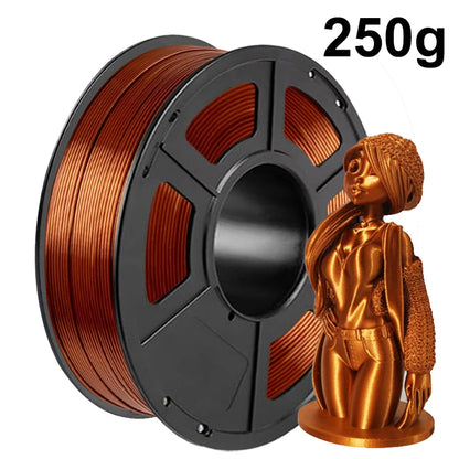 EasyThreed Silk PLA Filament – 1.75mm 250g Shiny Finish