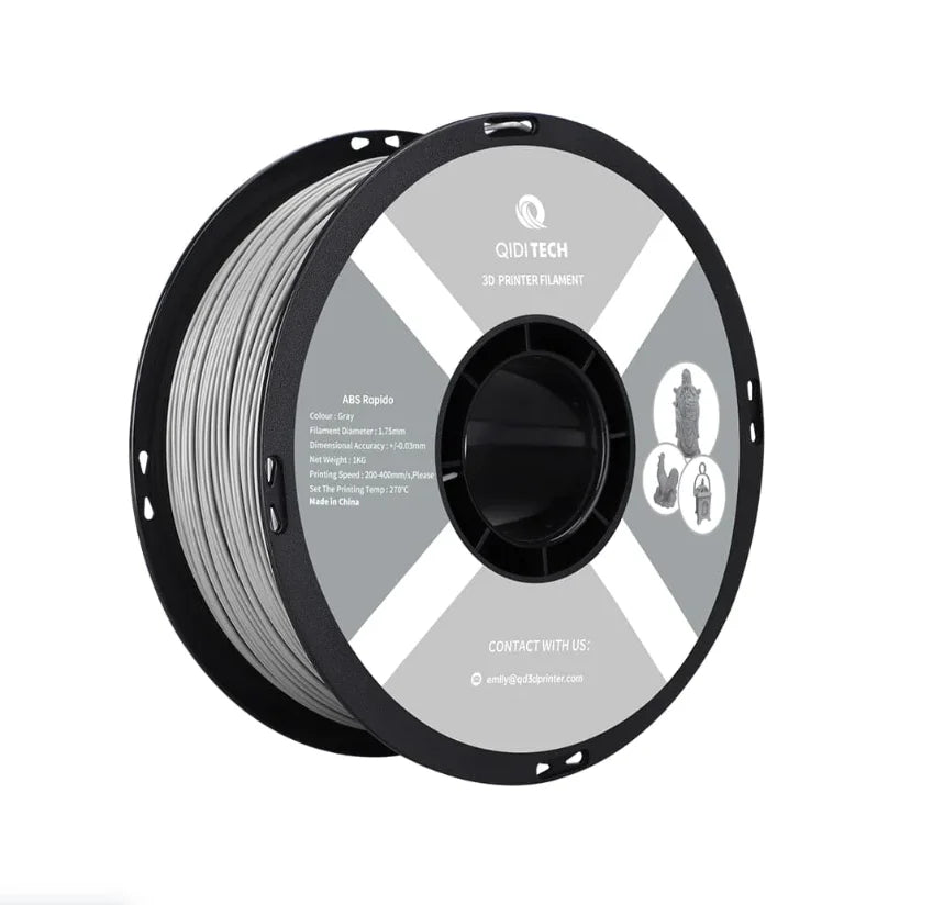 QIDI TECH PLA / ABS Filament 1.75mm – 1kg Spool for FDM 3D Printers