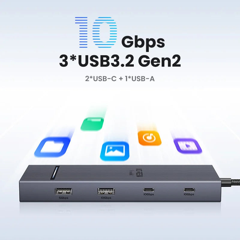 UGREEN USB-C Docking Hub 4K HDMI PD100W
