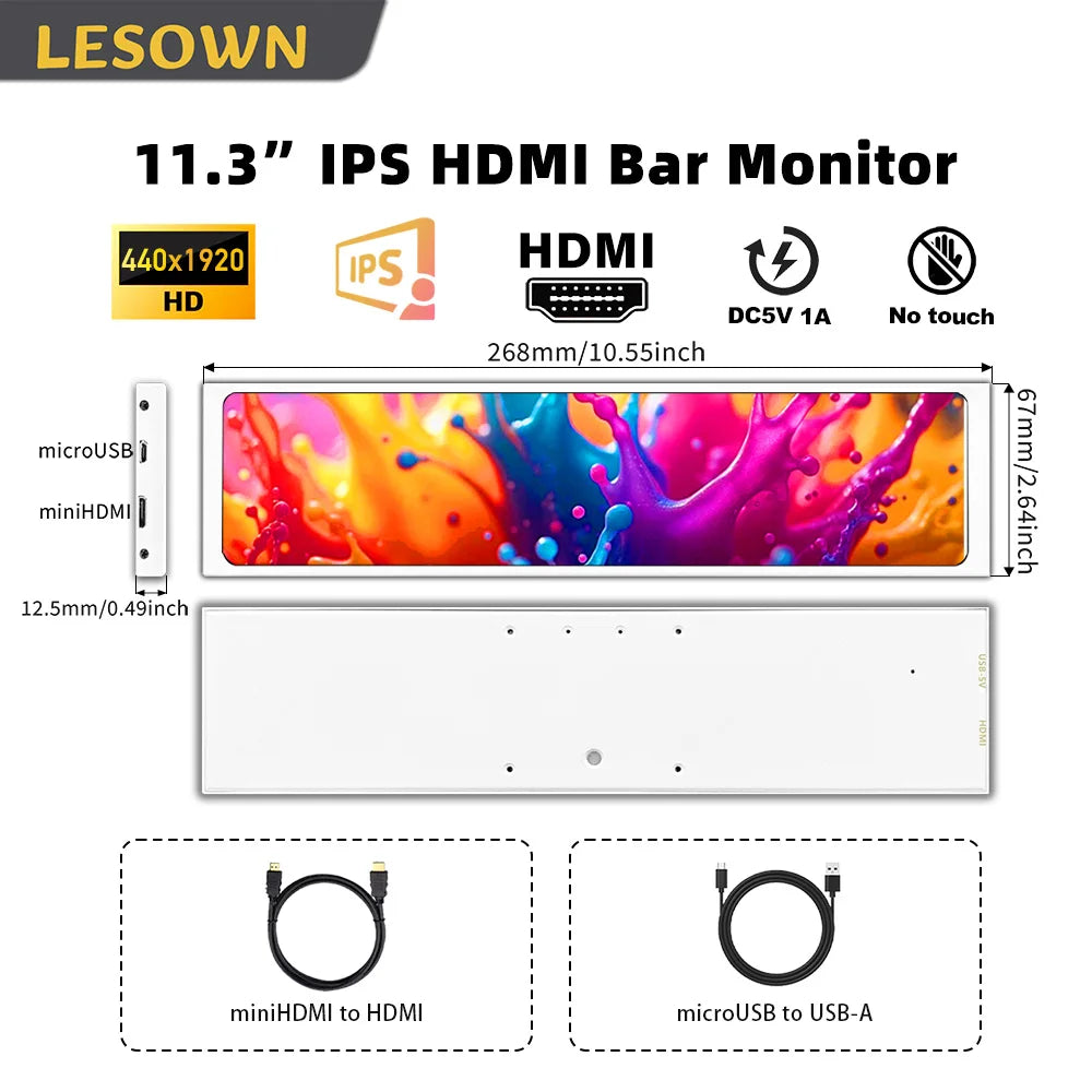 13.1" Portable Monitor