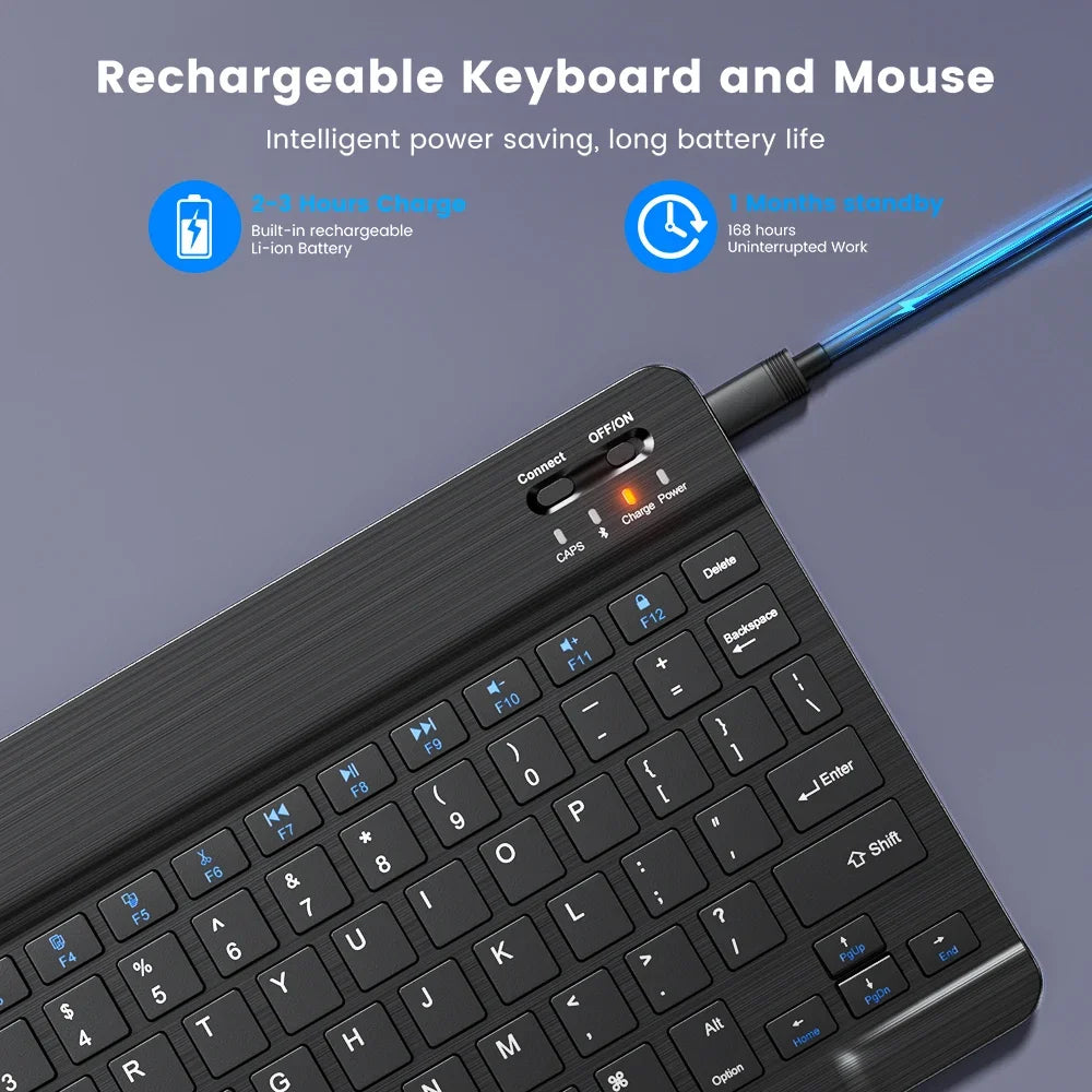 Ultra-Slim Wireless Bluetooth Keyboard