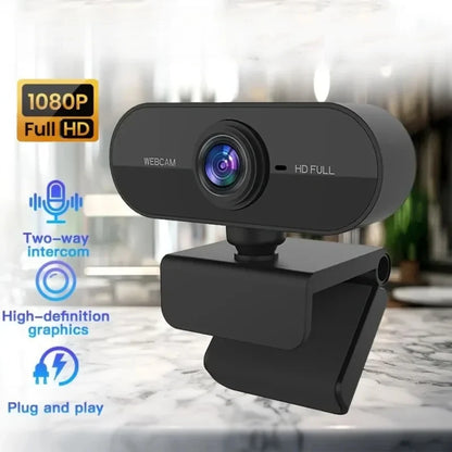 1080p USB Webcam – Full HD Web Camera for PC, OctoPrint & Video Calls