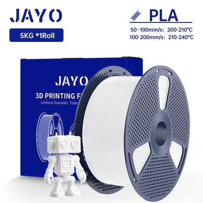 JAYO PLA / ABS / PETG / PLA+ Filament 1.75mm – 5kg High Toughness Neatly Wound Spool