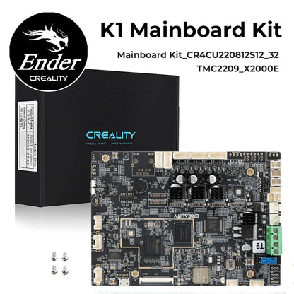 Creality K1 / K1 Max Silent Motherboard – 32-Bit CR4CU220812S12 TMC2209 X2000E Upgrade