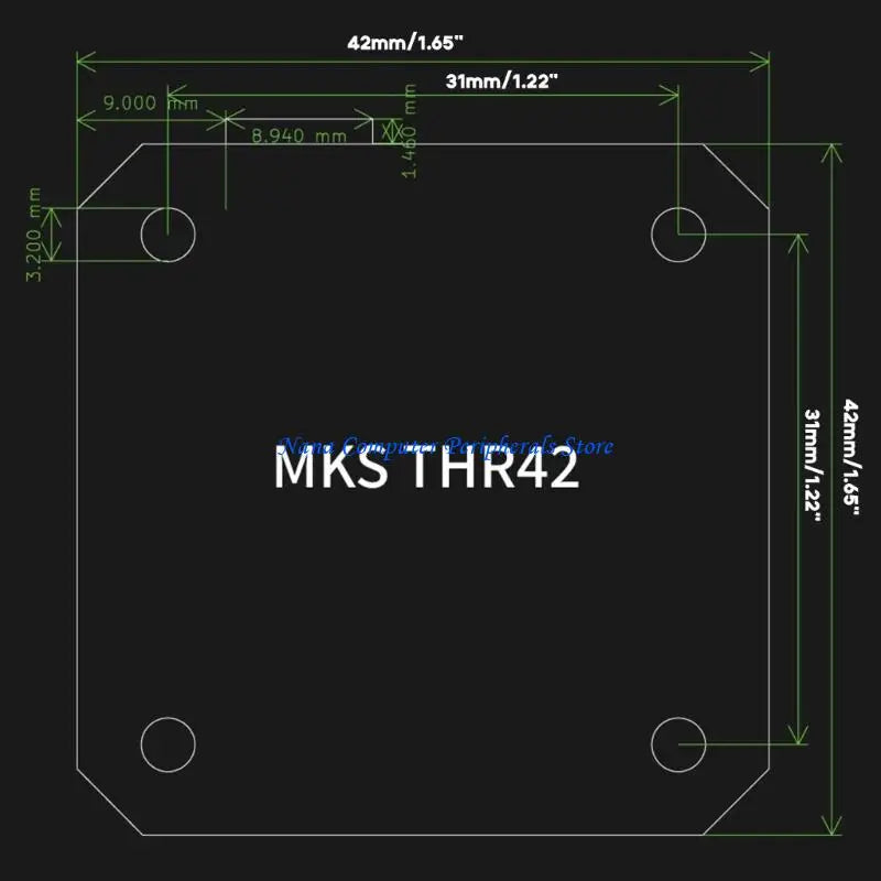 BIGTREETECH MKS THR36 / THR42 / THR CAN Toolhead Board – Klipper Firmware Expansion Board