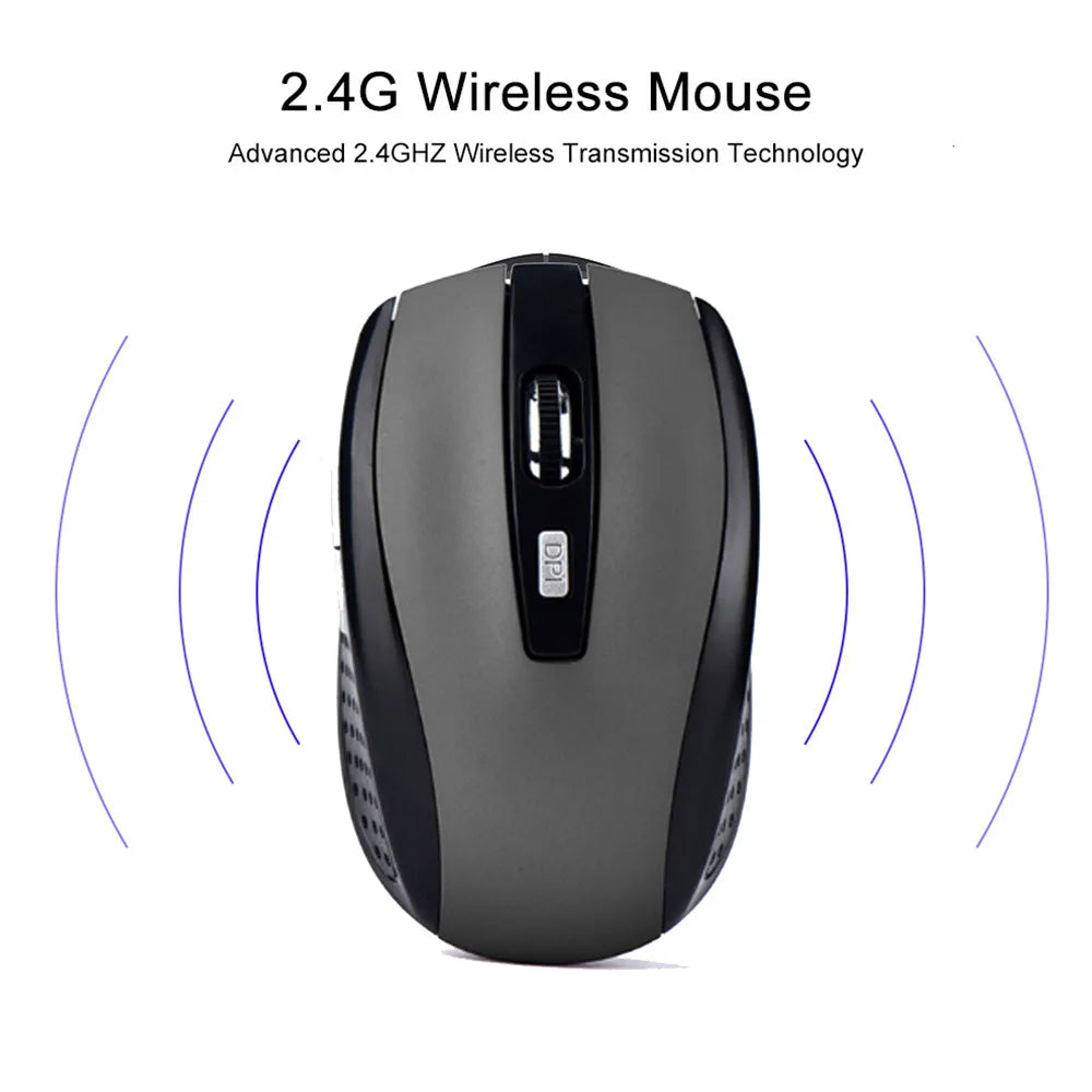 Slim Wireless Optical Mouse