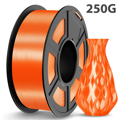 Silk PLA Filament – 1.75mm Shiny Metallic Finish 3D Printer Filament