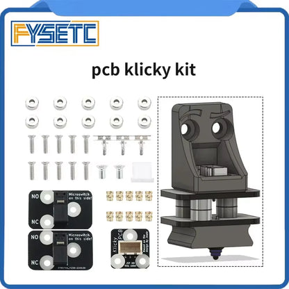 FYSETC Klicky PCB Probe Kit – Auto Z Leveling for Voron 2.4 / Trident 3D Printers