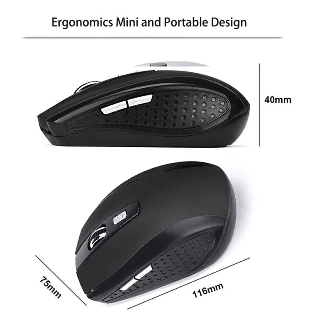 Silent Wireless Office Mouse