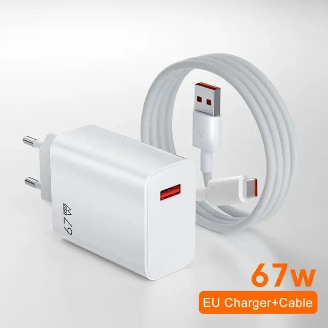 67W GaN Fast Wall Charger