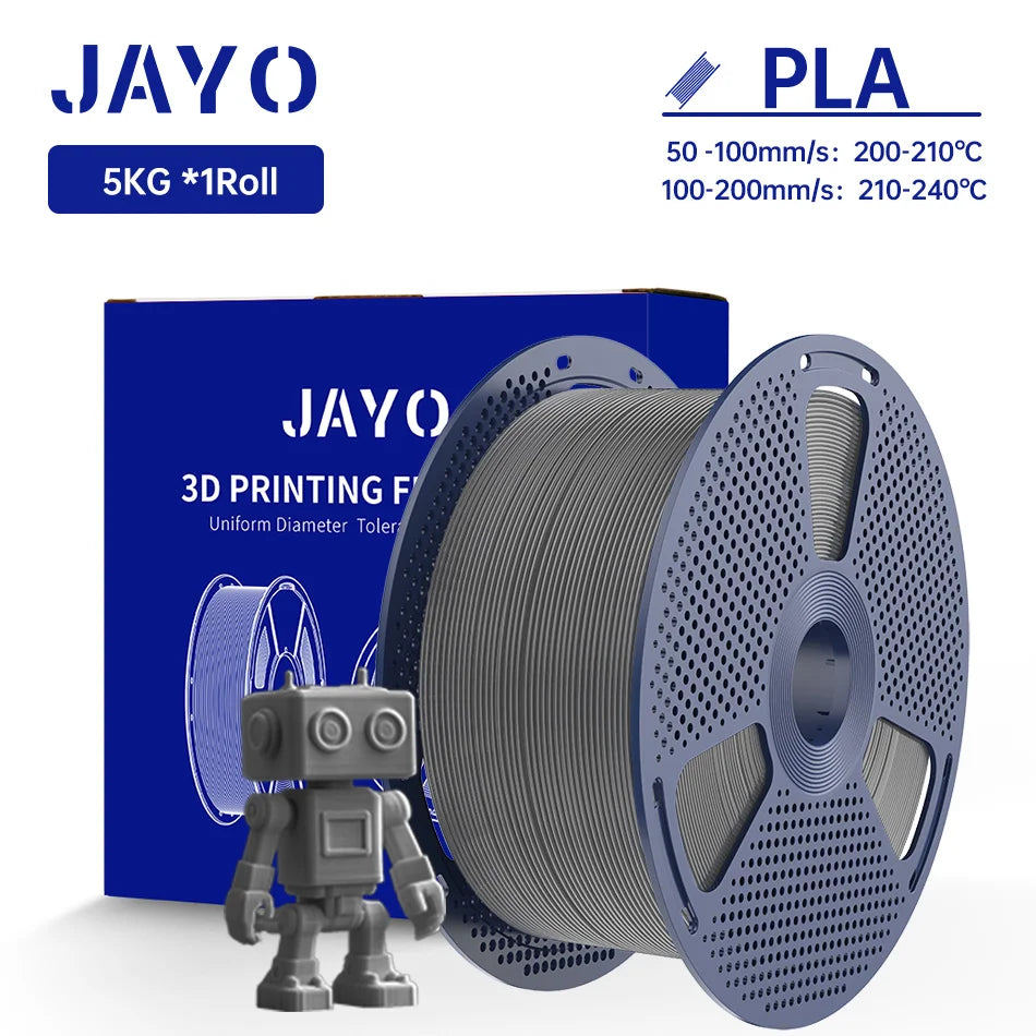 JAYO PLA / ABS / PETG / PLA+ Filament 1.75mm – 5kg High Toughness Neatly Wound Spool