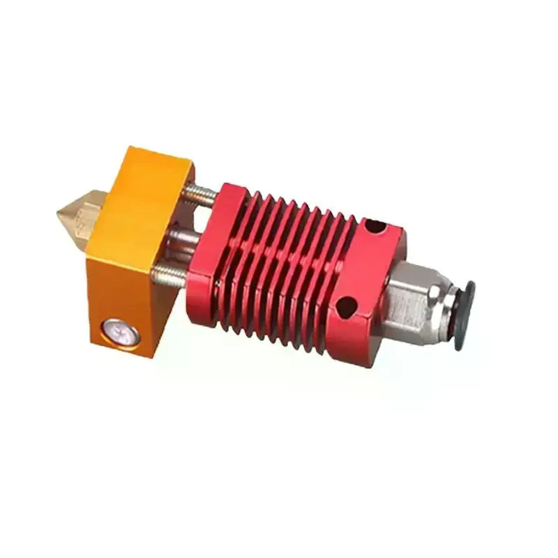 3D Printer Hotend Extruder Kit – Heat Block, Nozzle, Heater Cartridge & Thermistor for FDM Printers