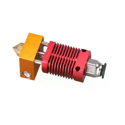 3D Printer Hotend Extruder Kit – Heat Block, Nozzle, Heater Cartridge & Thermistor for FDM Printers