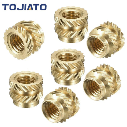 Brass Heat Set Insert Kit – M2 / M3 / M4 Threaded Inserts for 3D Printed Parts