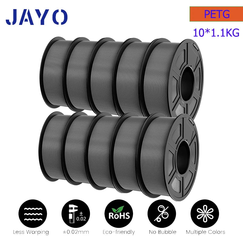 PETG Filament 10pcs