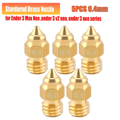 Hotend Kit for Ender 3 Neo / V2 Neo / Max Neo – J-Head Heatbreak, Nozzle Block & 1.5m Heater Thermistor