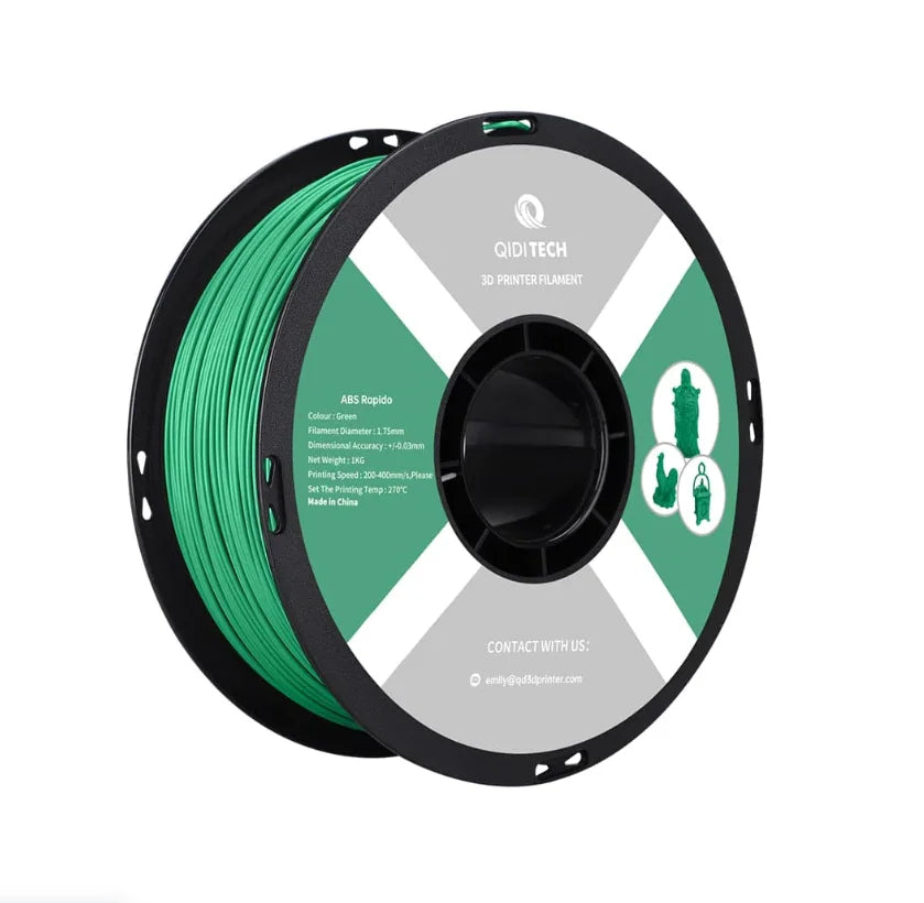 QIDI TECH PLA / ABS Filament 1.75mm – 1kg Spool for FDM 3D Printers