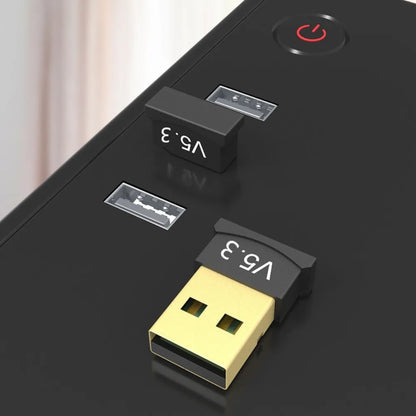 Bluetooth Transmitter USB Wireless Adapter USB Dongle Bluetooth 5.3 USB Bluetooth 5.3 Adapter Adapter Wireless