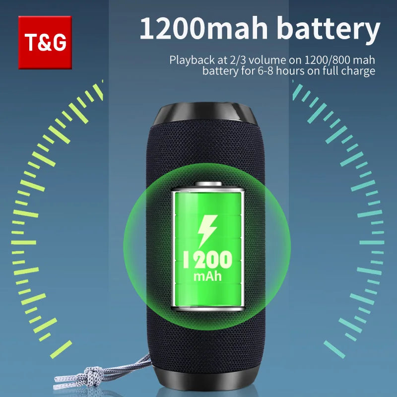 T&G TG117 Portable Bluetooth Speaker