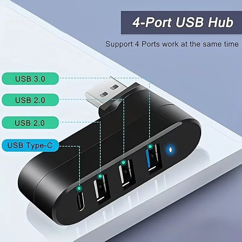 4-Port USB 3.0 Hub