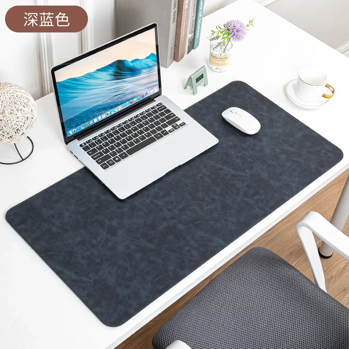 Waterproof PU Desk Mat