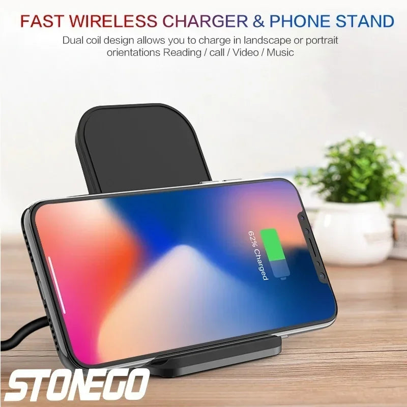 Qi Fast Wireless Charging Stand