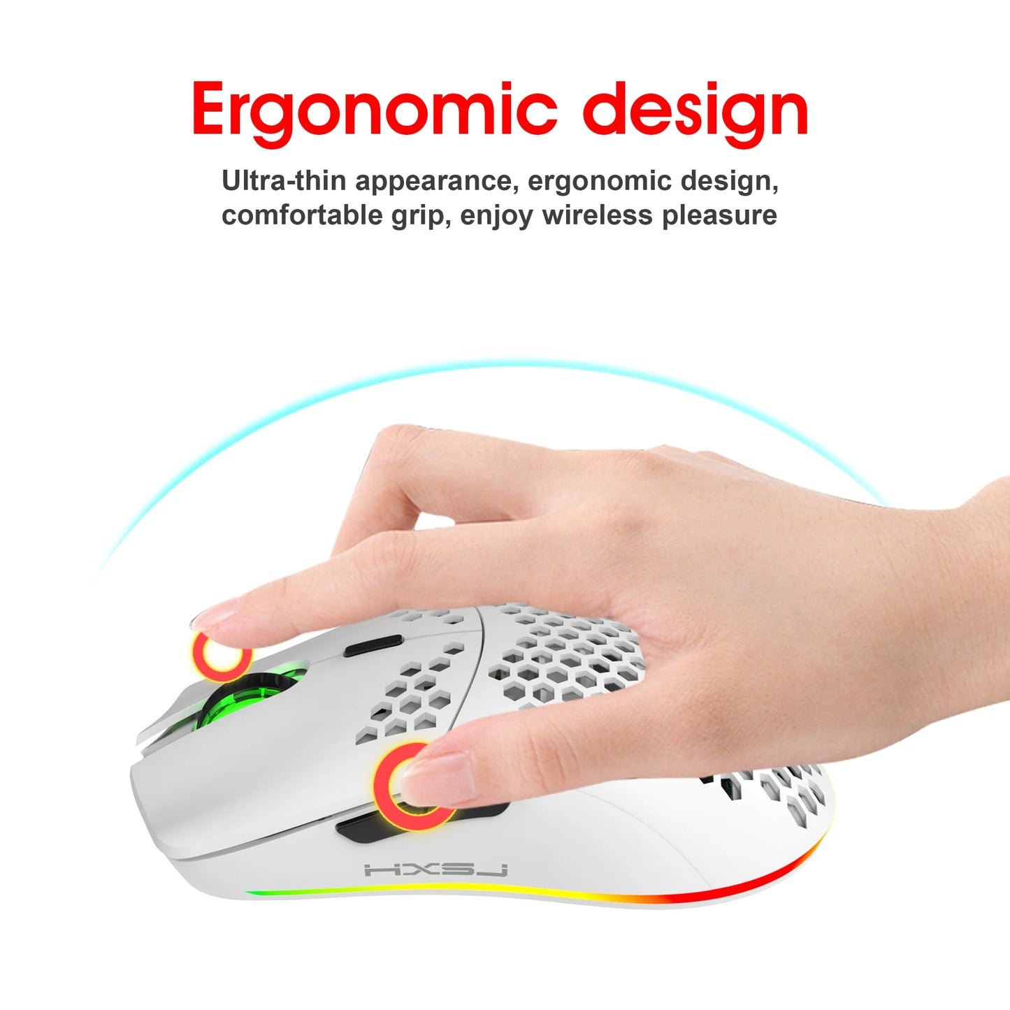 RGB Rechargeable Wireless Mouse