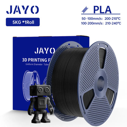 JAYO PLA / ABS / PETG / PLA+ Filament 1.75mm – 5kg High Toughness Neatly Wound Spool
