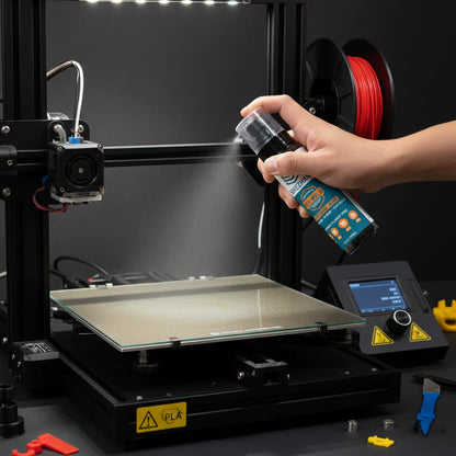 3D Printer Bed Adhesion Aid & Deburring Finishing Tool – Strong Hold, Easy Lift-Off