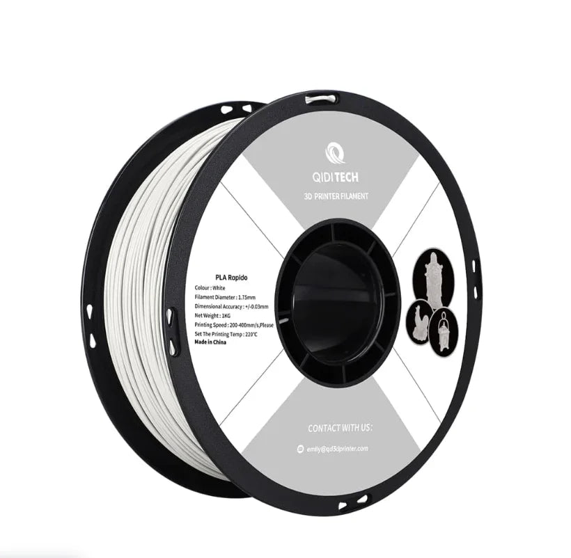 QIDI TECH PLA / ABS Filament 1.75mm – 1kg Spool for FDM 3D Printers