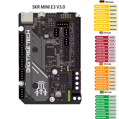 BIGTREETECH SKR Mini E3 V3.0 – 32-Bit TMC2209 Motherboard for Ender 3 / CR-10 Upgrade