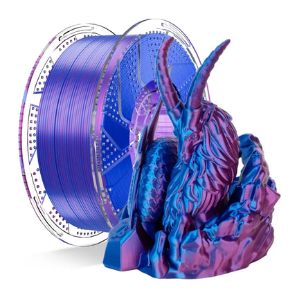 Conjure PLA 1.75mm Black Red Dual Color Filament 1KG