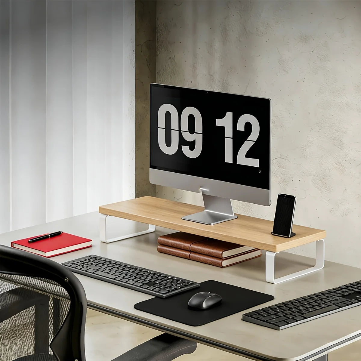 Wooden Monitor Stand