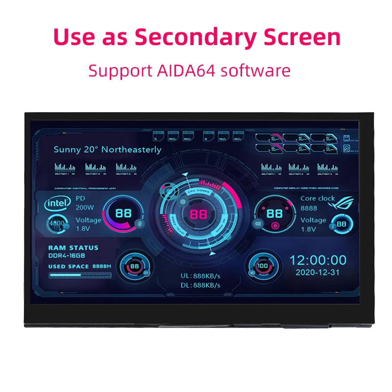 7" Portable Display