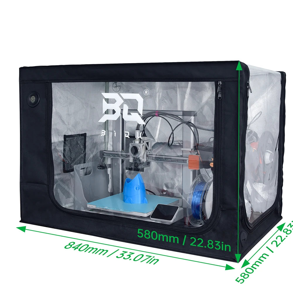 BIGTREETECH Panda Shelter – Foldable 3D Printer Enclosure for Bambu Lab P1 / X1 Series