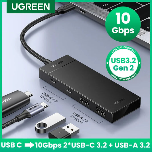 UGREEN USB-C Hub 4-Port 10Gbps