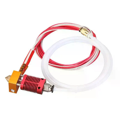 3D Printer Hotend Extruder Kit – Heat Block, Nozzle, Heater Cartridge & Thermistor for FDM Printers