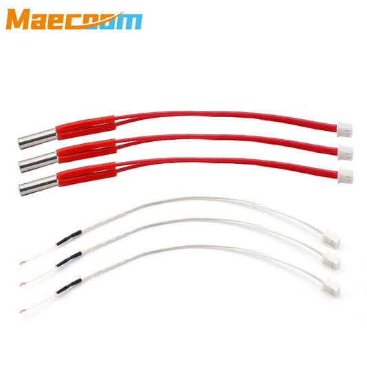 MK8 Thermistor Kit – NTC 100K Replacement Thermistor for 3D Printer Hotend