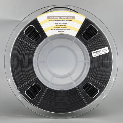 NexABS-GF25 Glass Fiber ABS Filament 1.75mm – Double-Layer High Fiber Content & Low Warpage