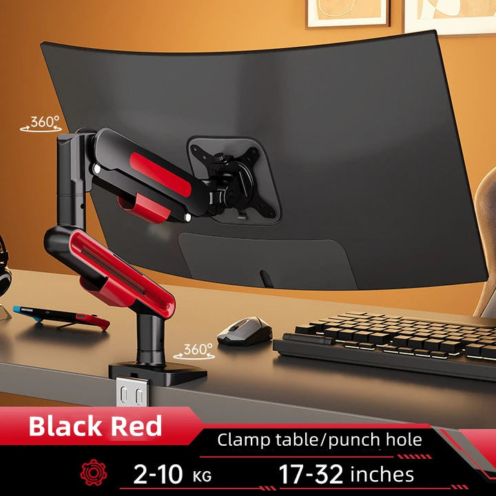 Adjustable Single Monitor Arm 13-32"