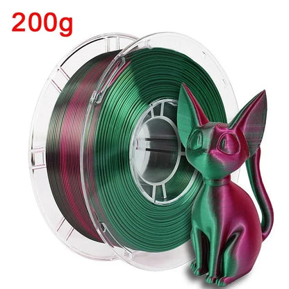 EasyThreed Dual Color Silk PLA Filament 1.75mm – 1kg Multicolor for FDM 3D Printers