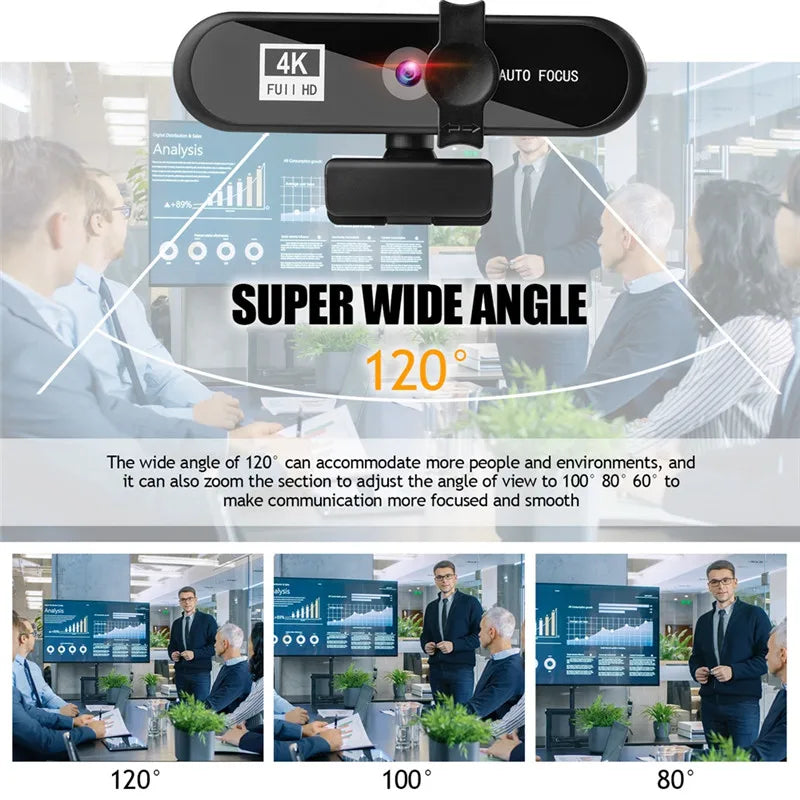 8K Autofocus Webcam