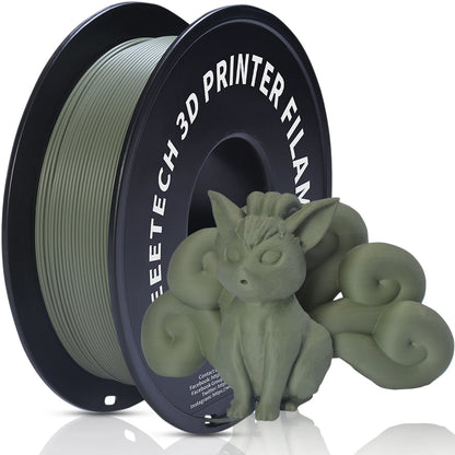 Geeetech Matte PLA Filament 1.75mm – 1kg Spool Vacuum Packed for FDM 3D Printers