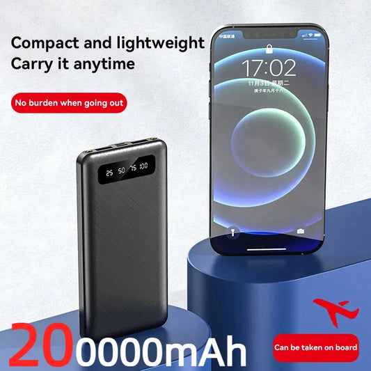 20000mAh 120W Fast Charge Power Bank
