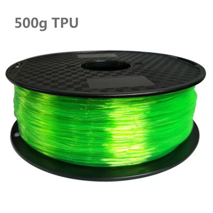 TPU Flexible Filament – 1.75mm Shore 95A Rubber-Like 3D Printer Filament