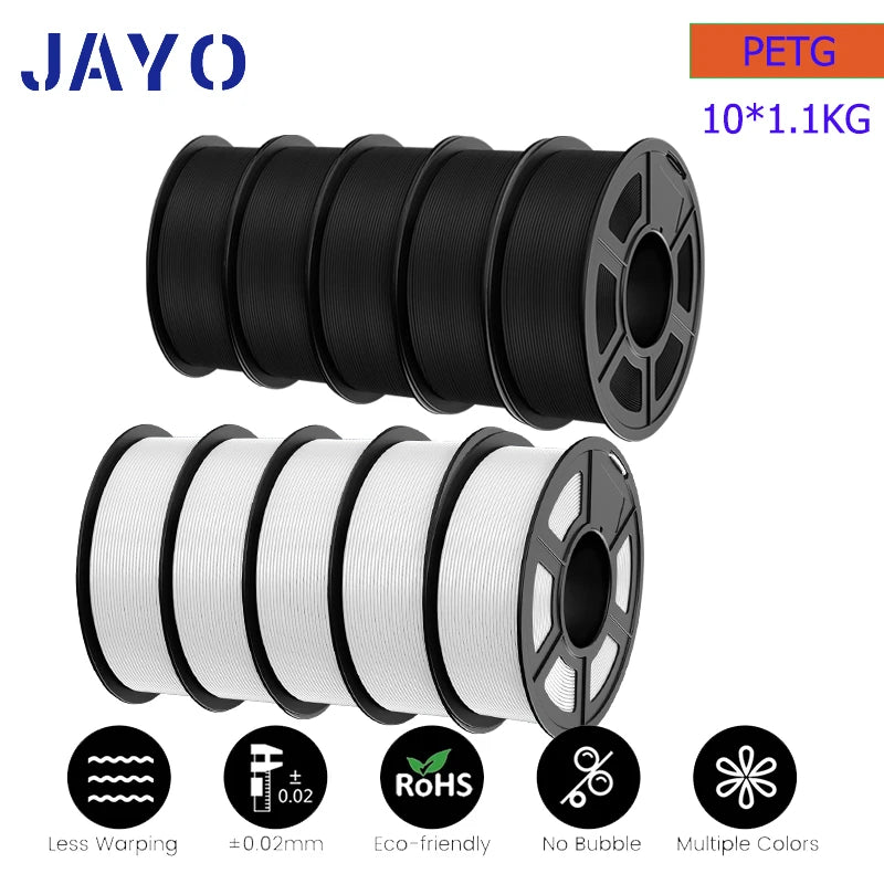 PETG Filament 10pcs