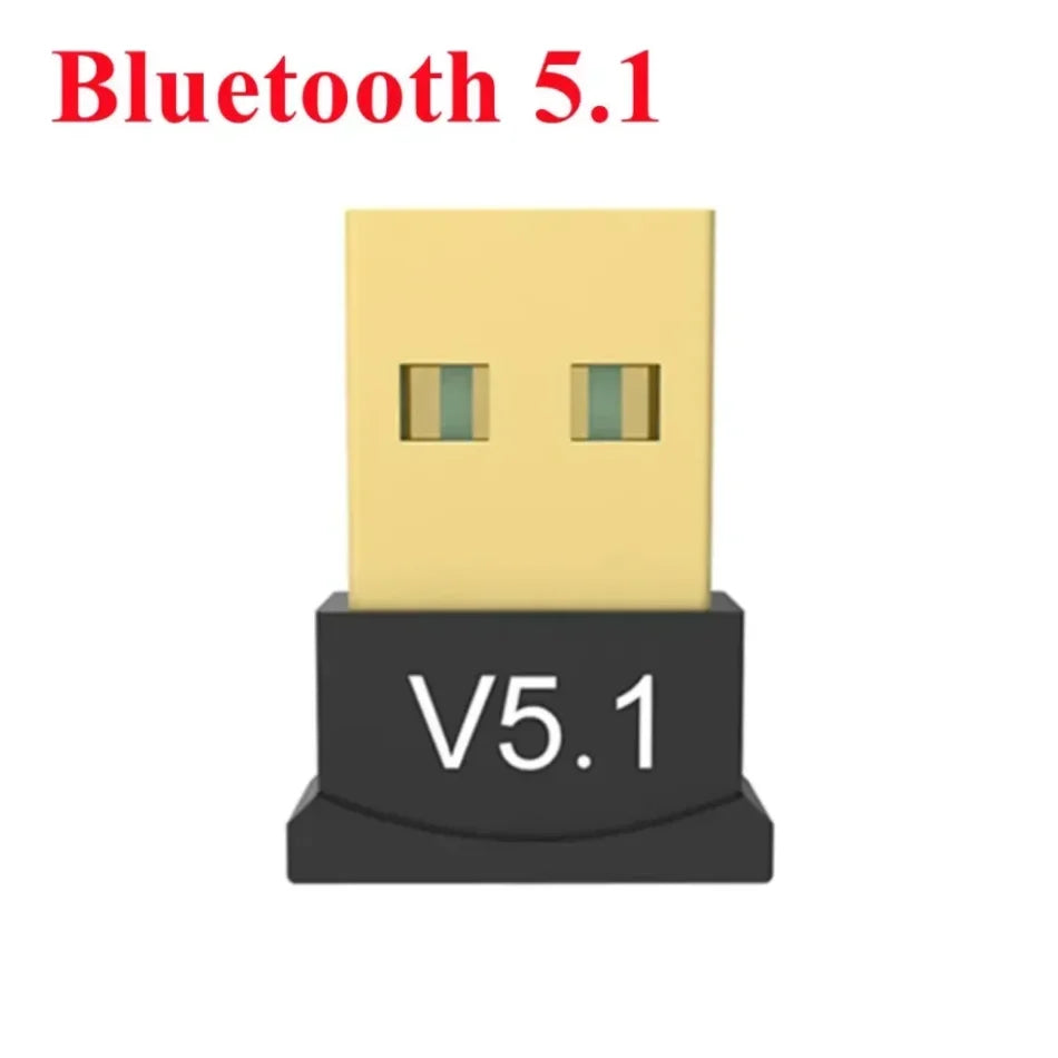 USB Bluetooth 5.3 Adapter – Wireless Transmitter & Receiver Dongle for PC / Laptop