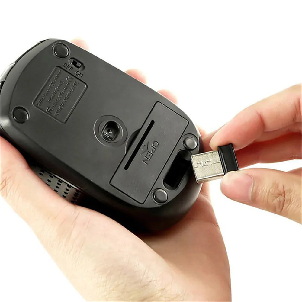 Slim Wireless Optical Mouse