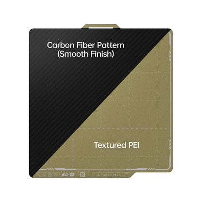PEI Build Plate for Bambu Lab P1P / P1S – Flexible Spring Steel Sheet
