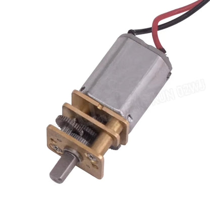 N20 Micro Gear Reduction Motor – DC 3V–12V Pure Steel Gears High Torque for Robotics / DIY / Smart Home
